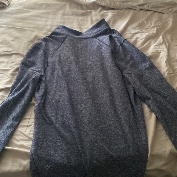 Blue Lululemon quarter zip - Picture 2 of 2